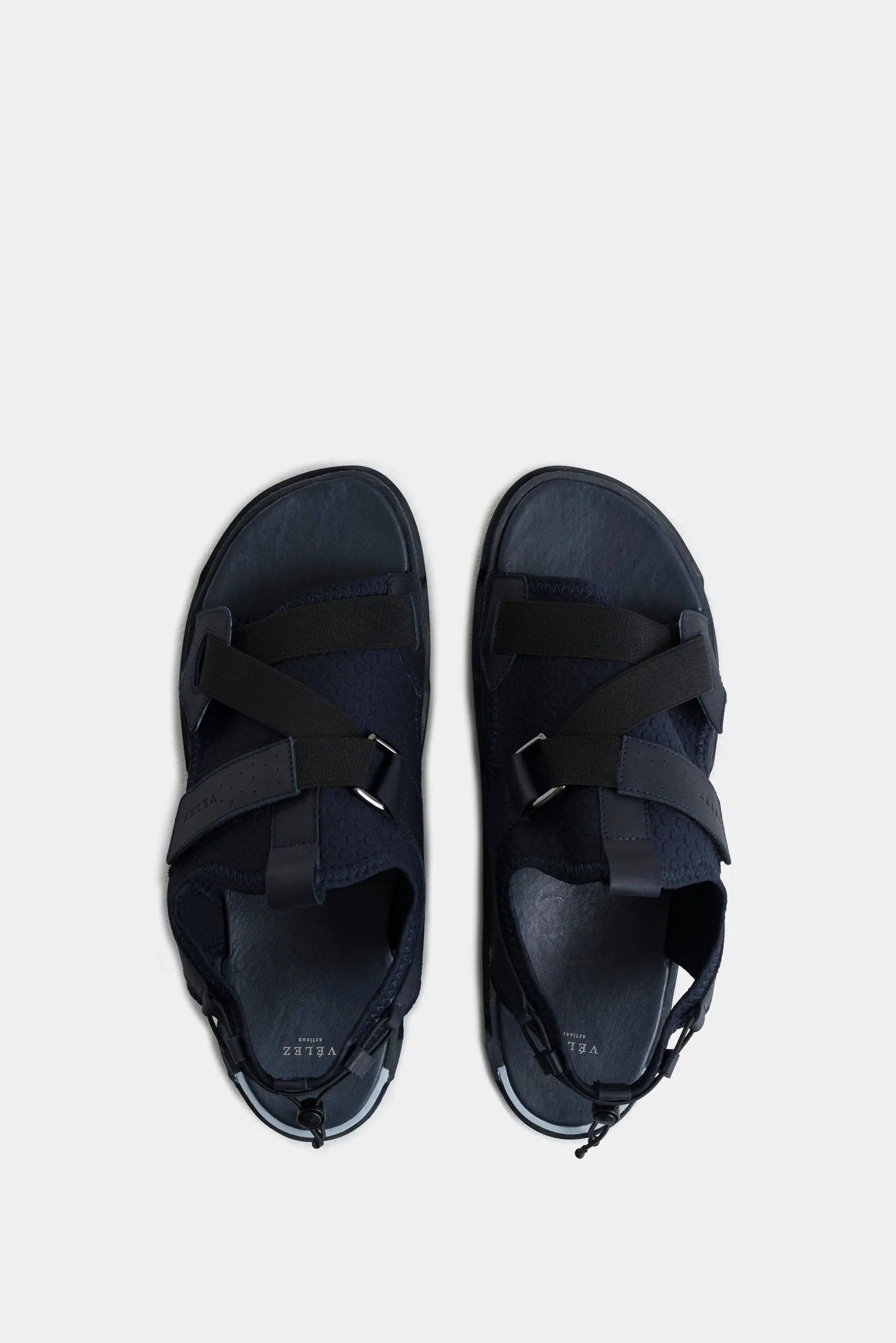 Sandalia halo 2 de cuero y neopreno para hombre silueta deportiva