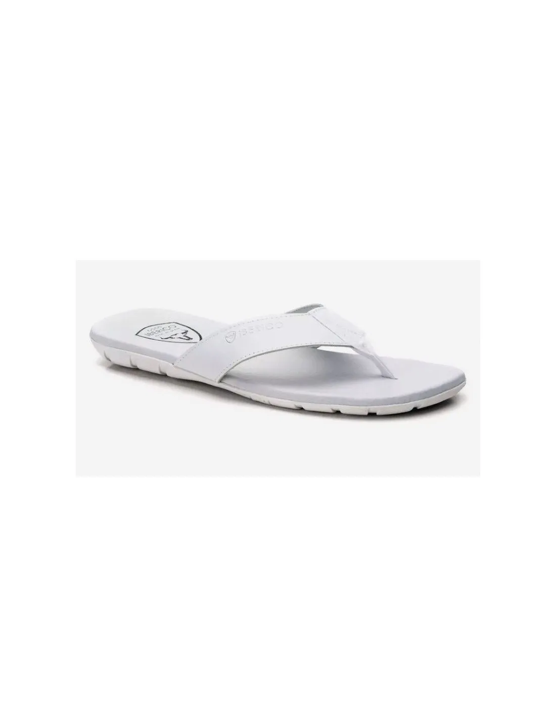 Sandalia Hombre Esclava Piel Blanco