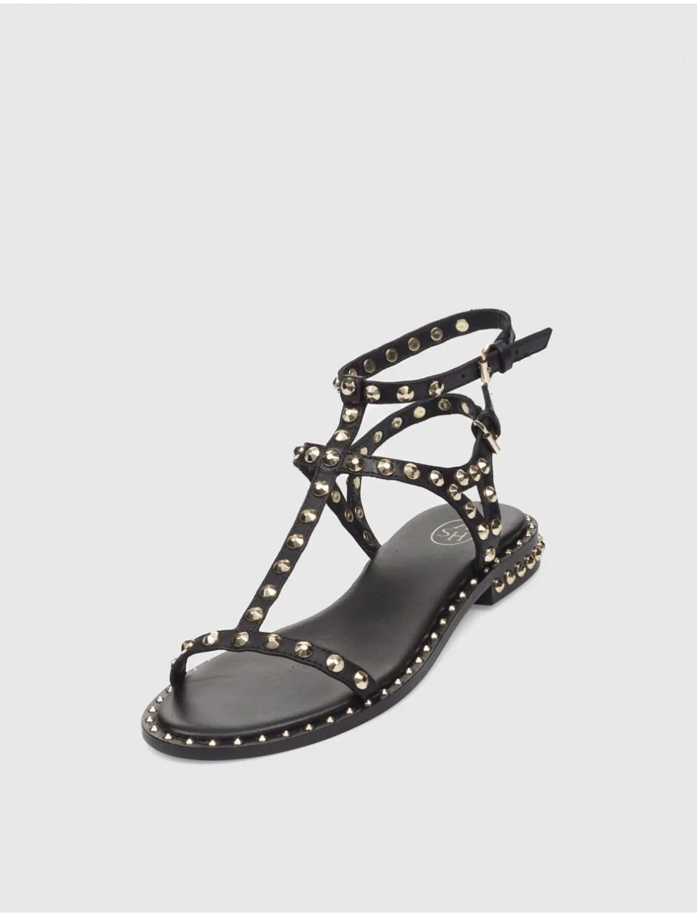 Sandalia Romana Ash Panic Negro