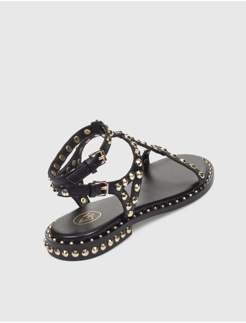 Sandalia Romana Ash Panic Negro