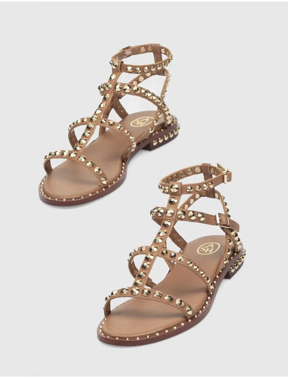 Sandalia Romana Ash Precious Cuero