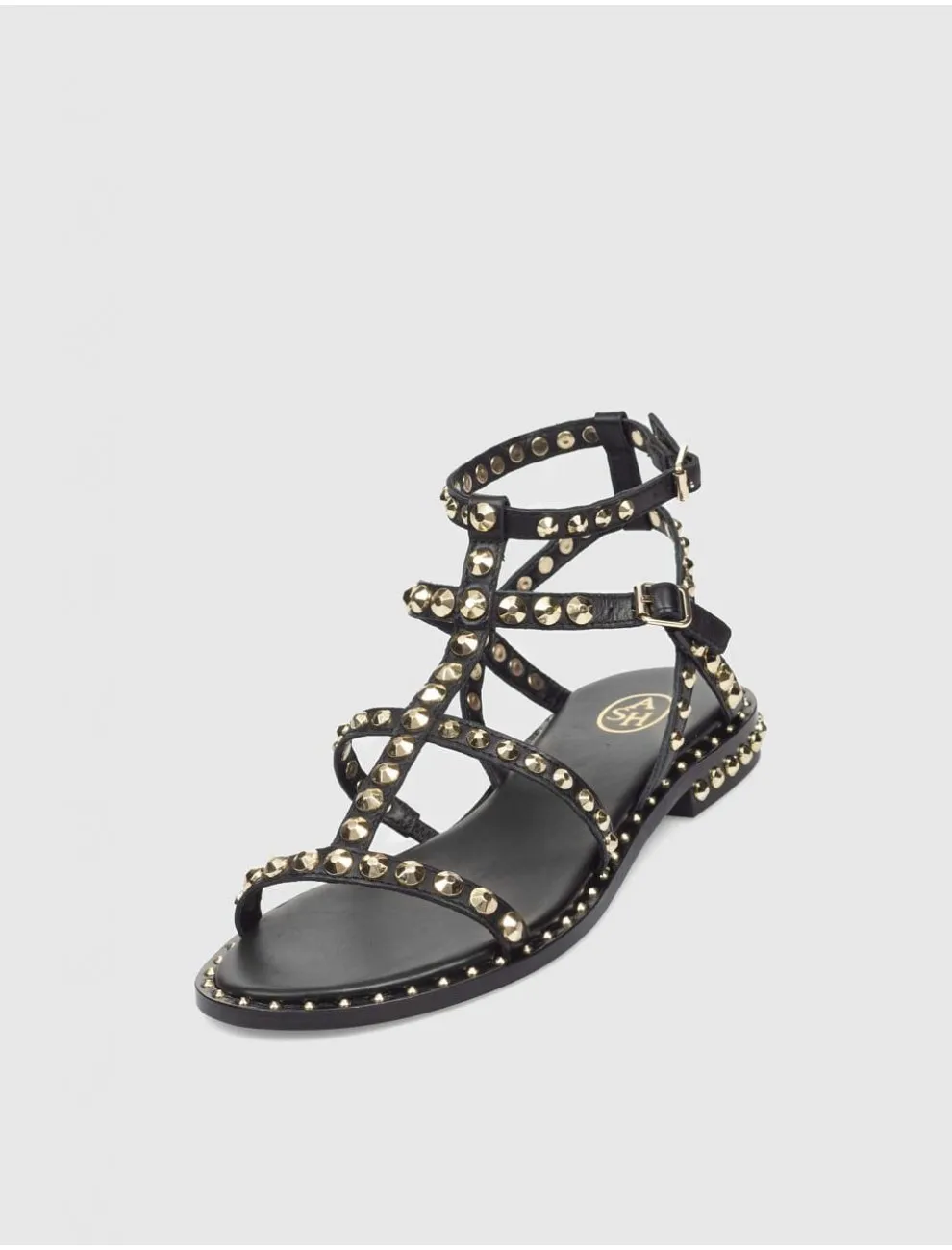 Sandalia Romana Ash Precious Negro