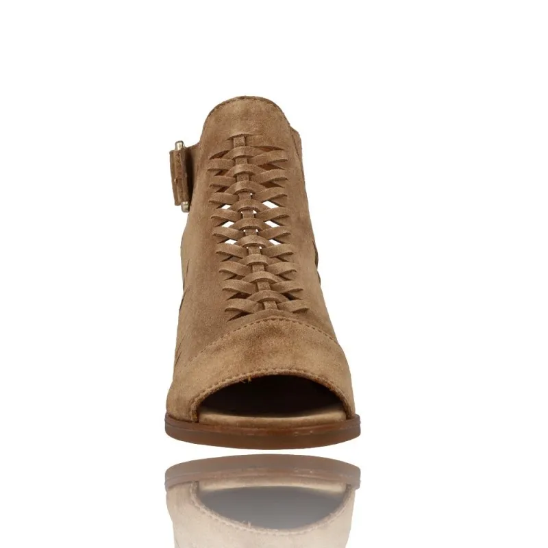 Sandalias Abotinadas con Tacón para Mujer de Alpe 2160