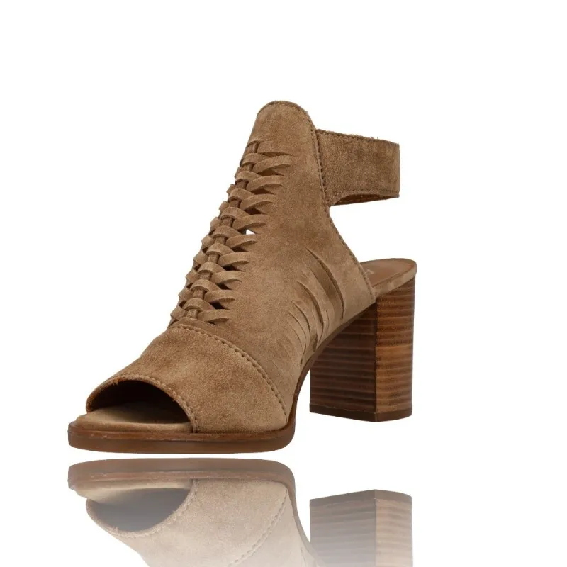 Sandalias Abotinadas con Tacón para Mujer de Alpe 2160