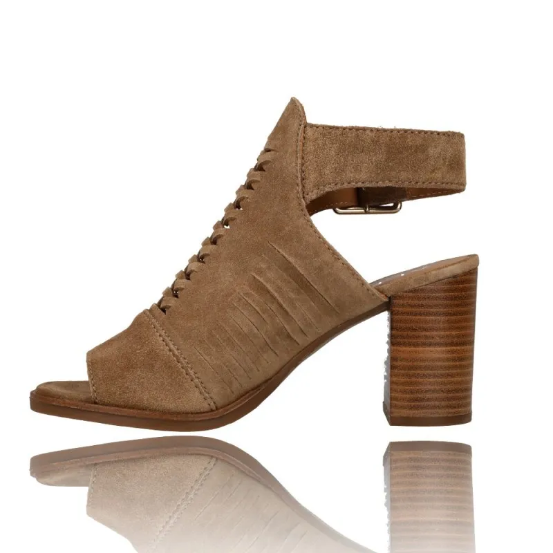 Sandalias Abotinadas con Tacón para Mujer de Alpe 2160