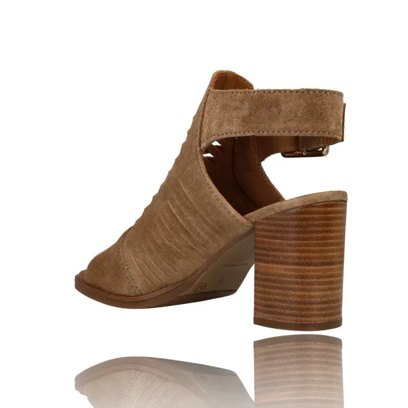 Sandalias Abotinadas con Tacón para Mujer de Alpe 2160