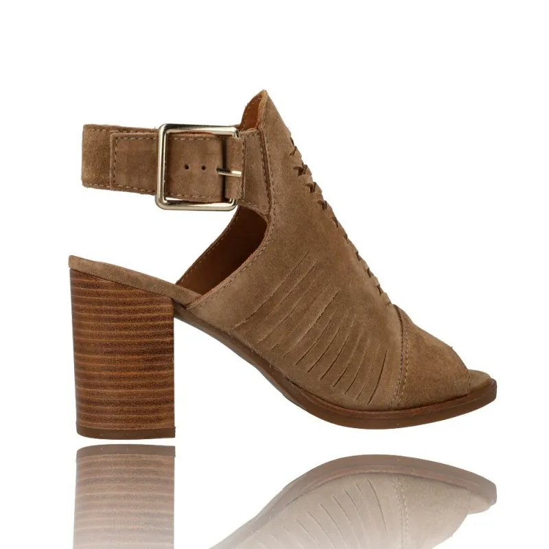 Sandalias Abotinadas con Tacón para Mujer de Alpe 2160