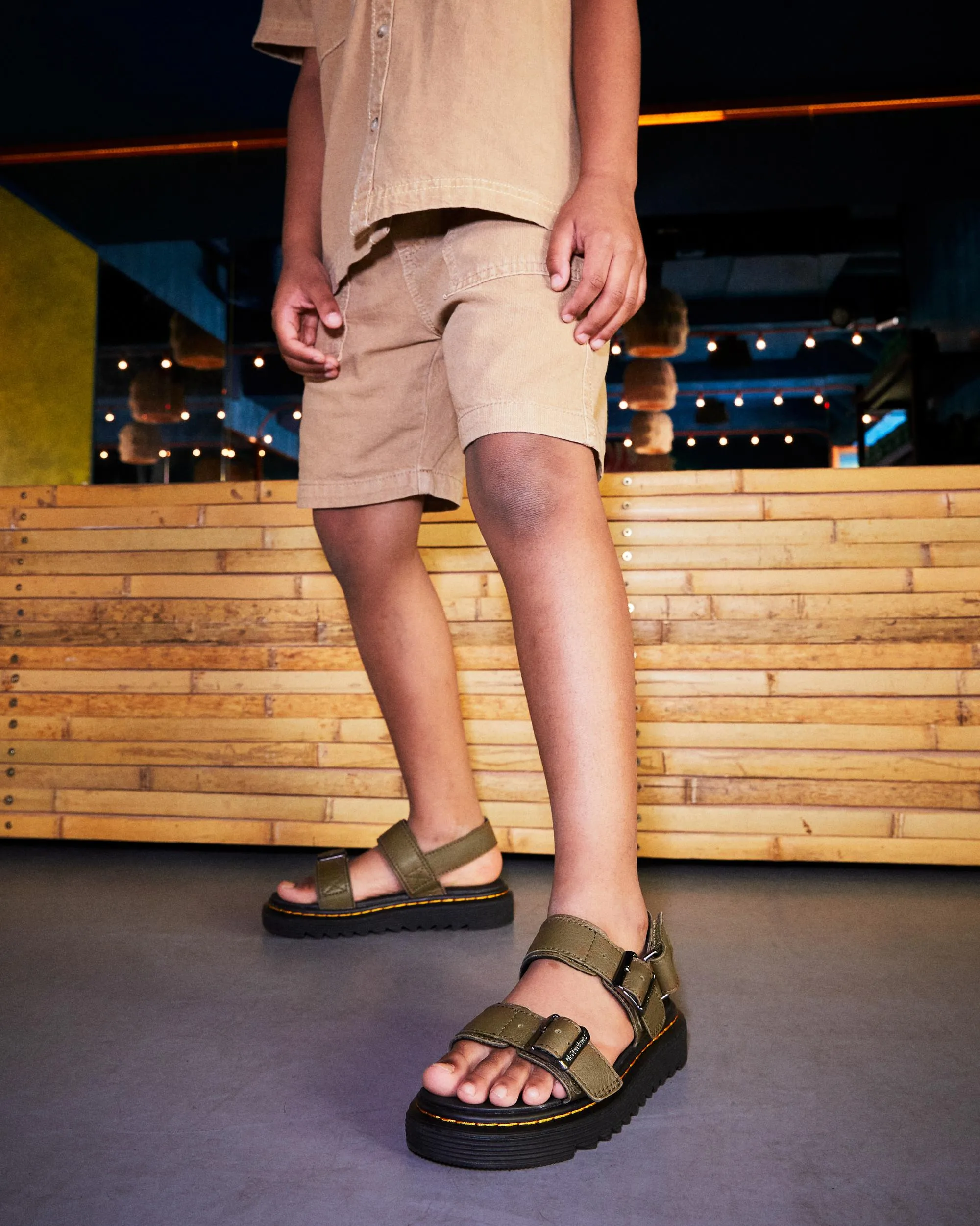 Sandalias Kyle para junior de piel