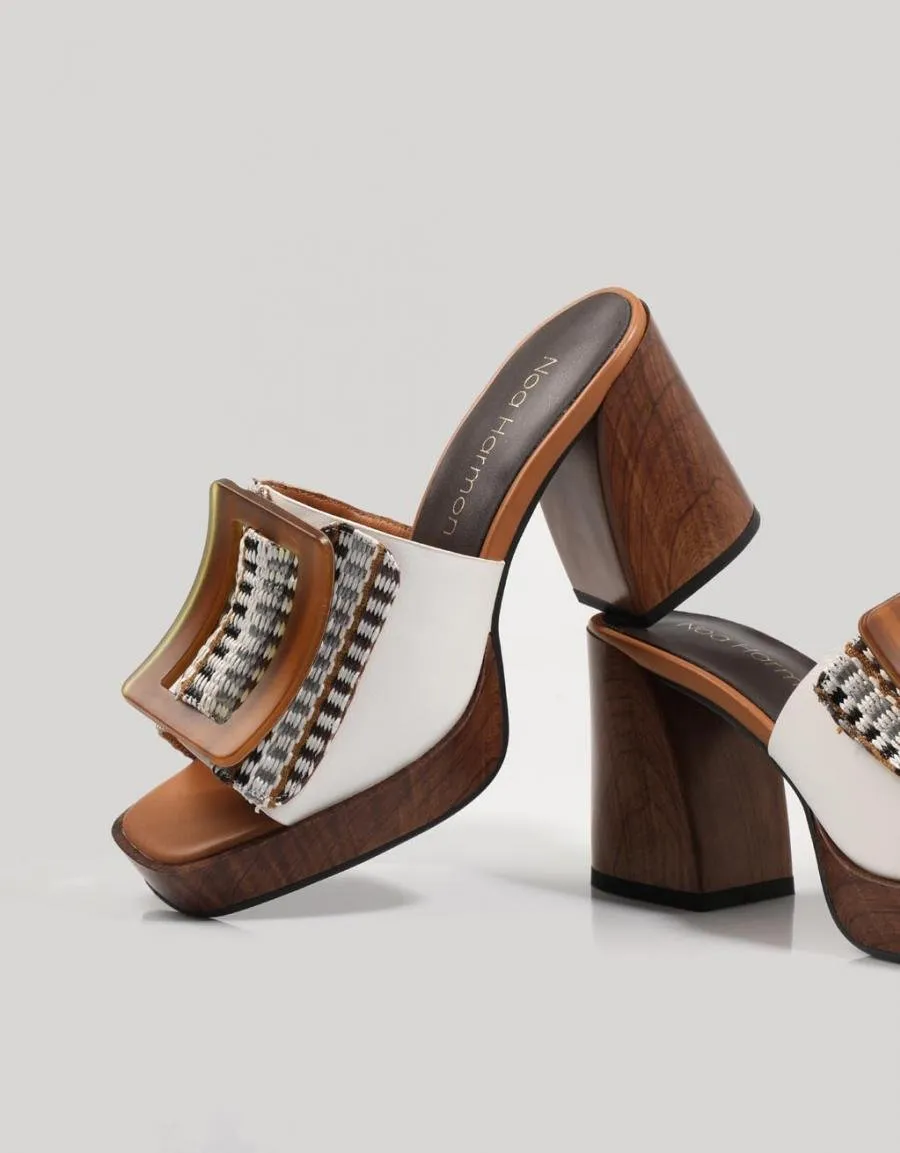  sandalias NOA HARMON 8965 en Blanco 78877