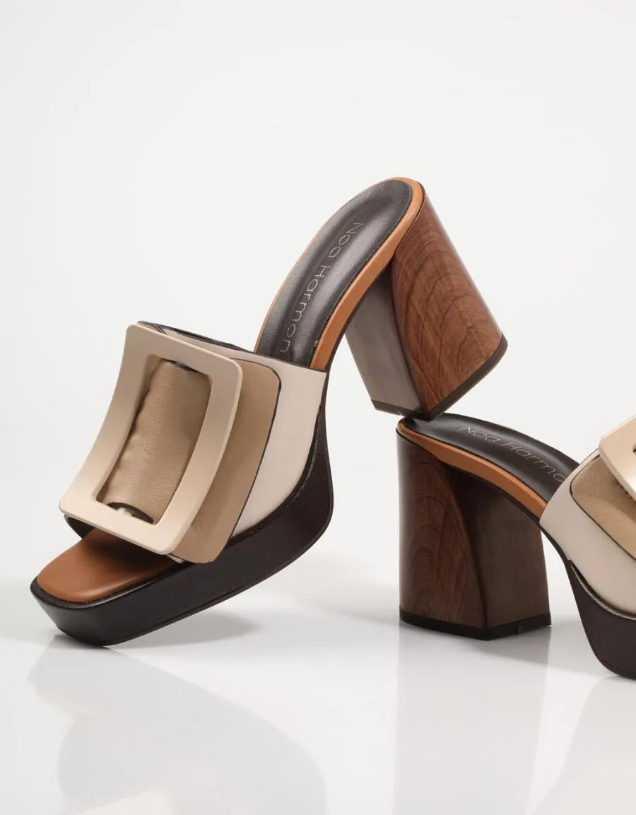  sandalias NOA HARMON 8971 en Bege 78912
