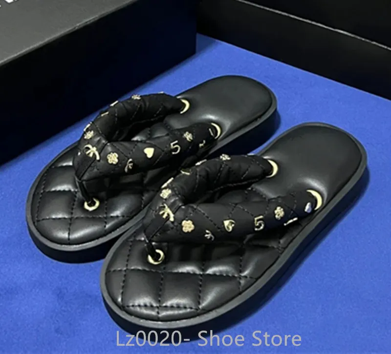 Sandalias para mujeres de Channel de Luxury de París Zapatos de marca al aire libre zapatos para el alerta de la playa de la pla