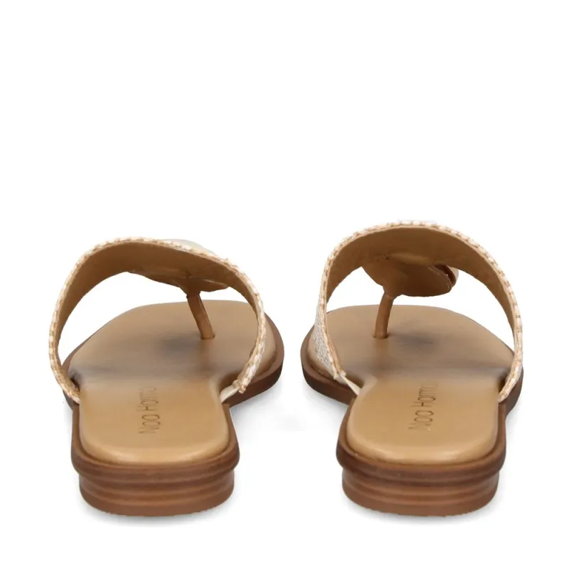 Sandalias Planas Noa Harmon 9226 Mujer Blanco