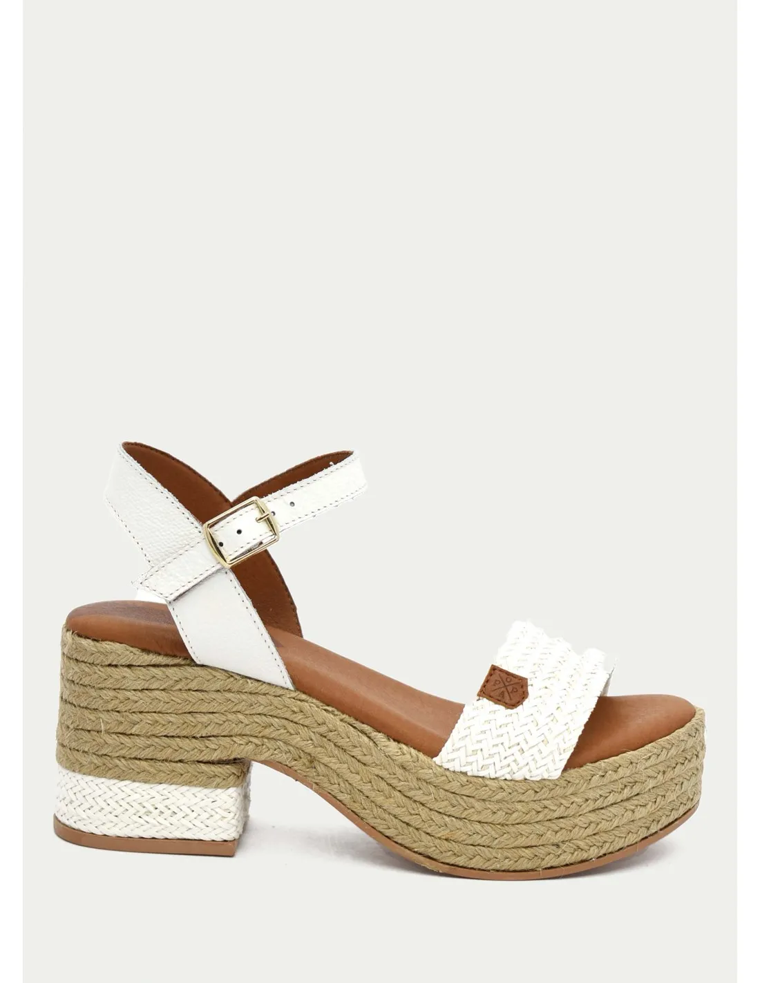 SANDALIAS POPA ABAKA BLANCO 