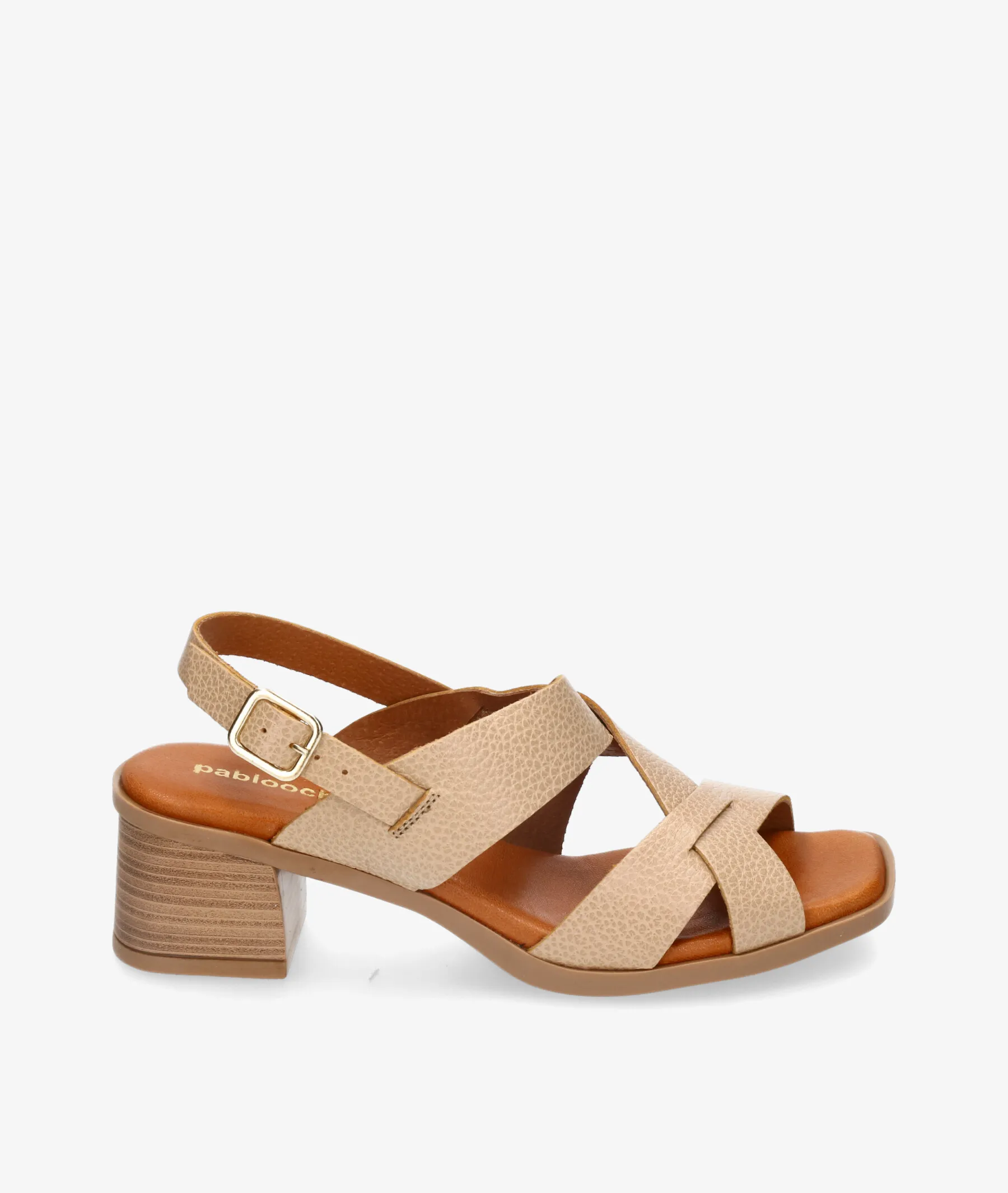 SANDALIAS POS  OLA 2971 EN BEIGE