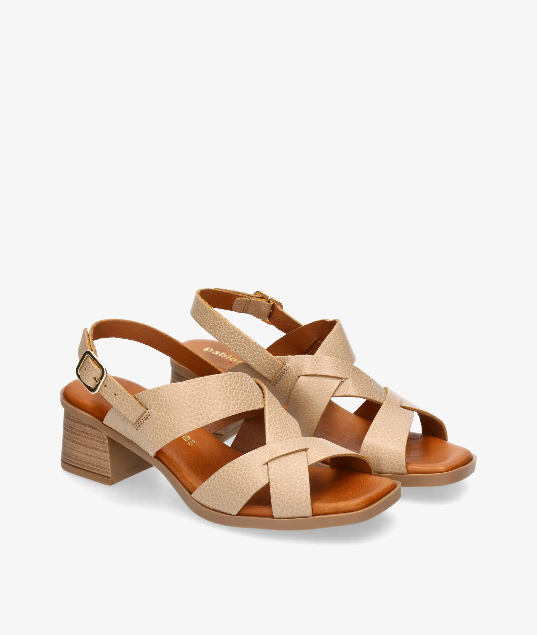 SANDALIAS POS  OLA 2971 EN BEIGE