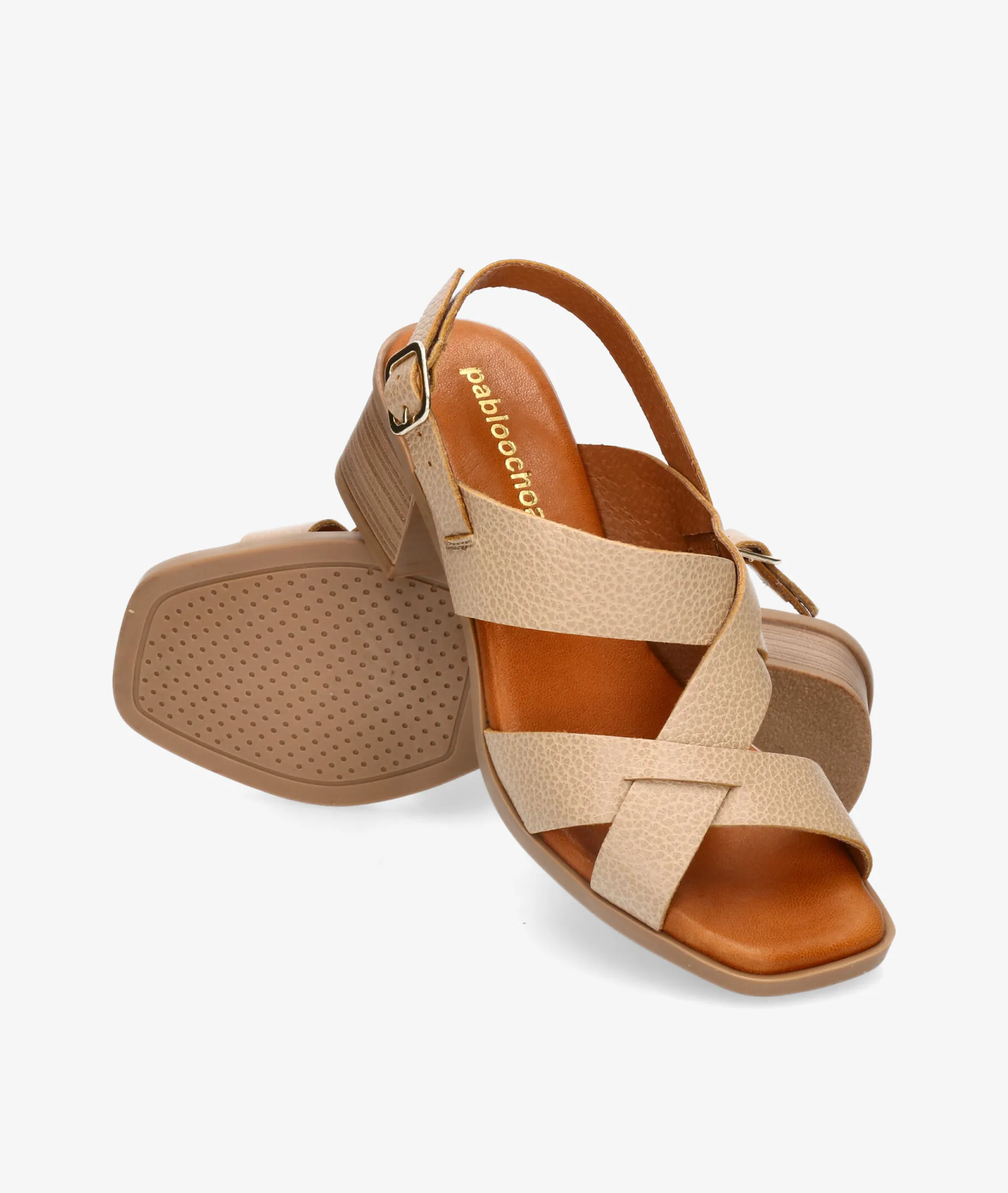 SANDALIAS POS  OLA 2971 EN BEIGE