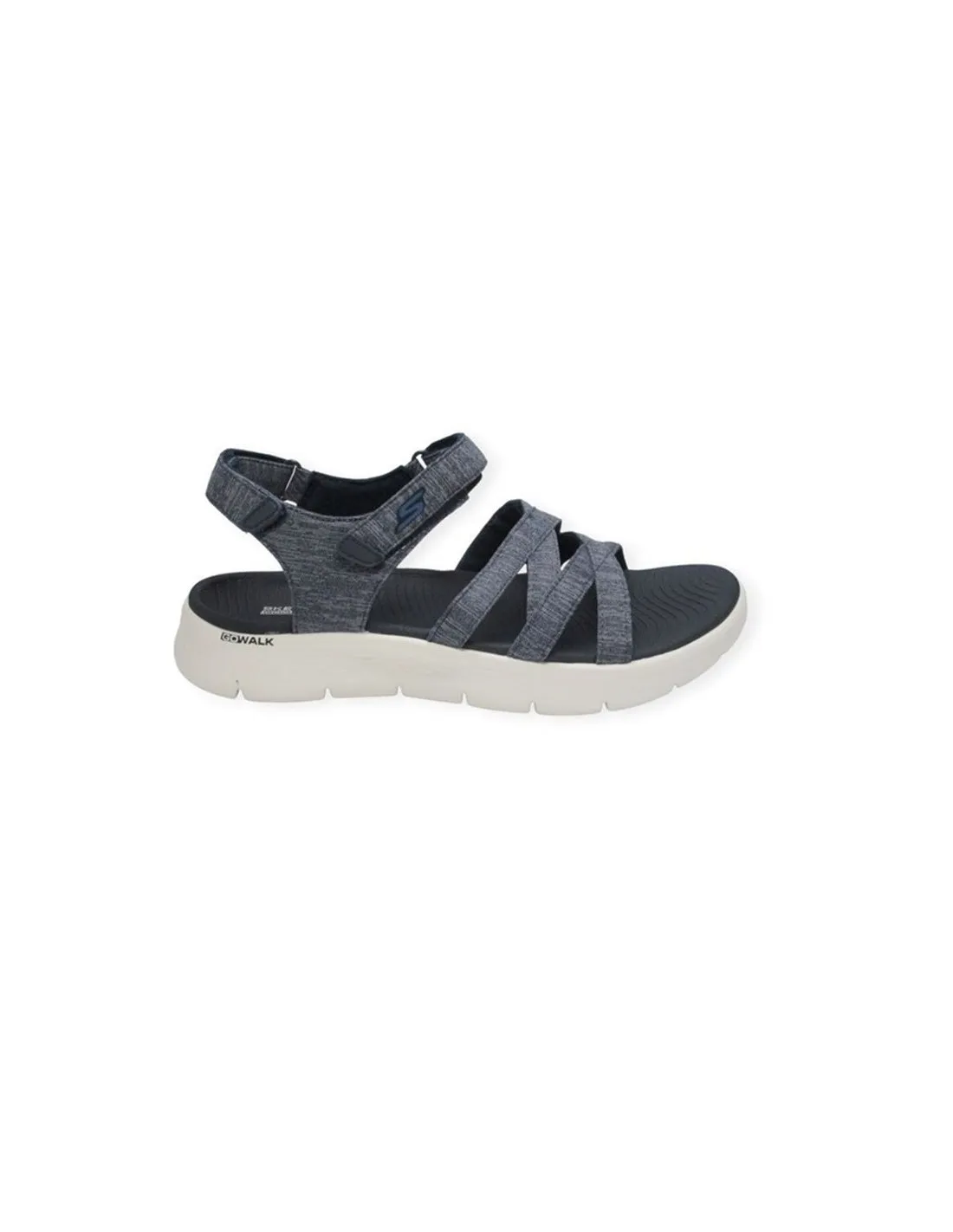 Sandalias Skechers Go Walk Flex Sunshine Mujer Azul