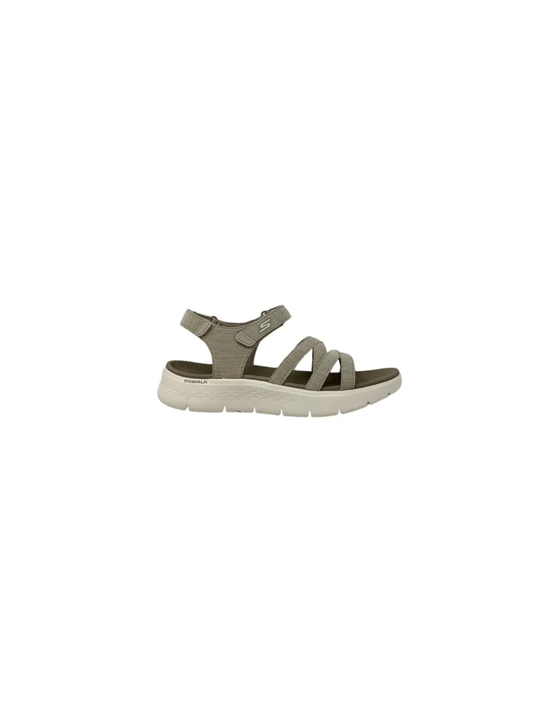 Sandalias Skechers Go Walk Flex Sunshine Mujer Beige