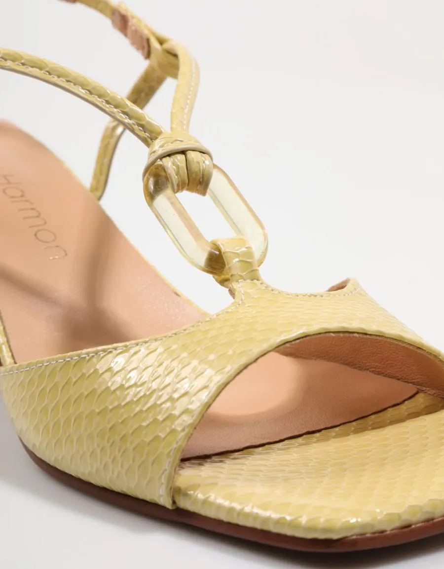  sandals NOA HARMON 9026 en Yellow 78897