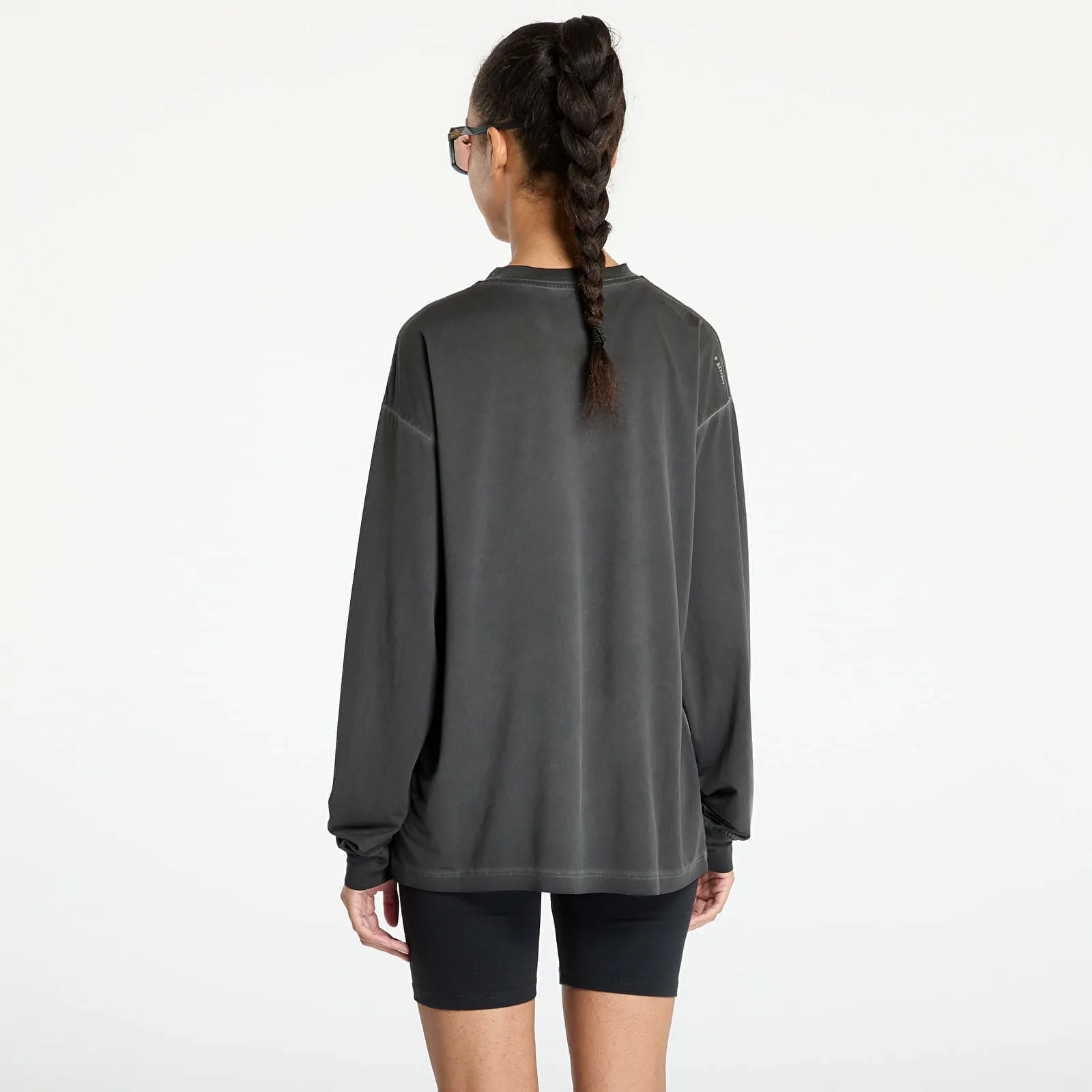 Satisfy AuraLite Long Tee UNISEX Pigment Black L