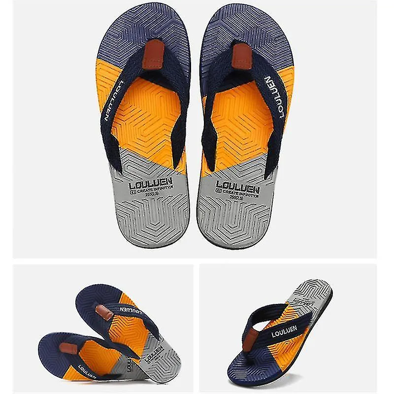 SHOWER SHOES MEN'S NONSLIP GYM POOL DORM WATER SANDALS FLIP FLOPS MEN'S BEER COZY 2 FLIPFLOP(MULTIPLE OPTIONS)