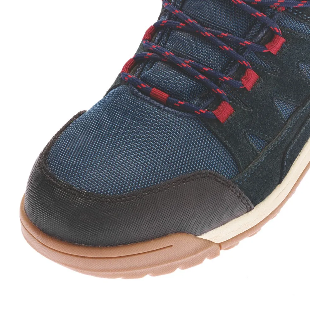 Site Scoria, zapatillas de seguridad, azul marino y rojo, talla 44