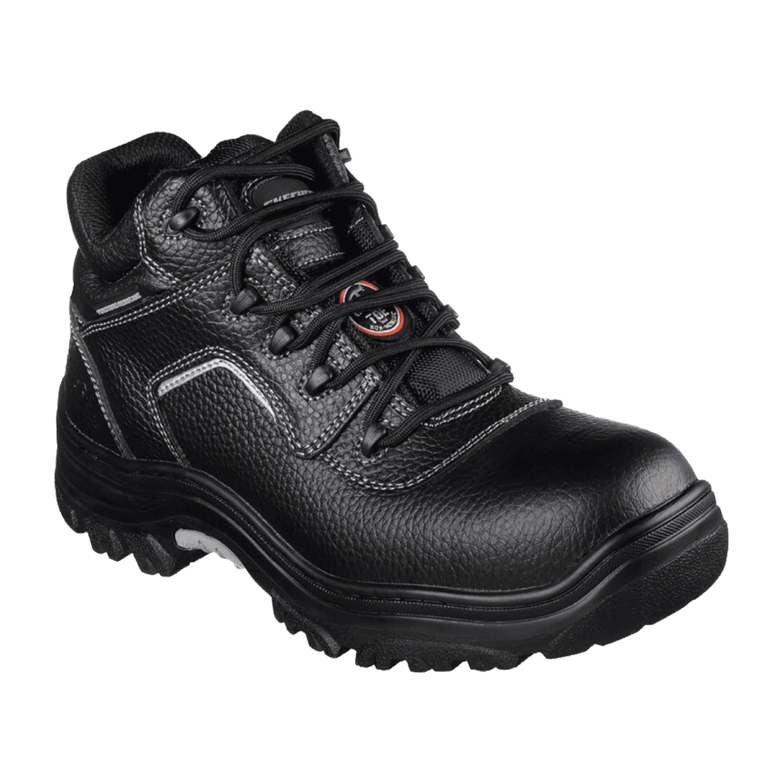 Skechers 77144blk_9 talla 40 zapato de cuero dielectrico punta composite negro