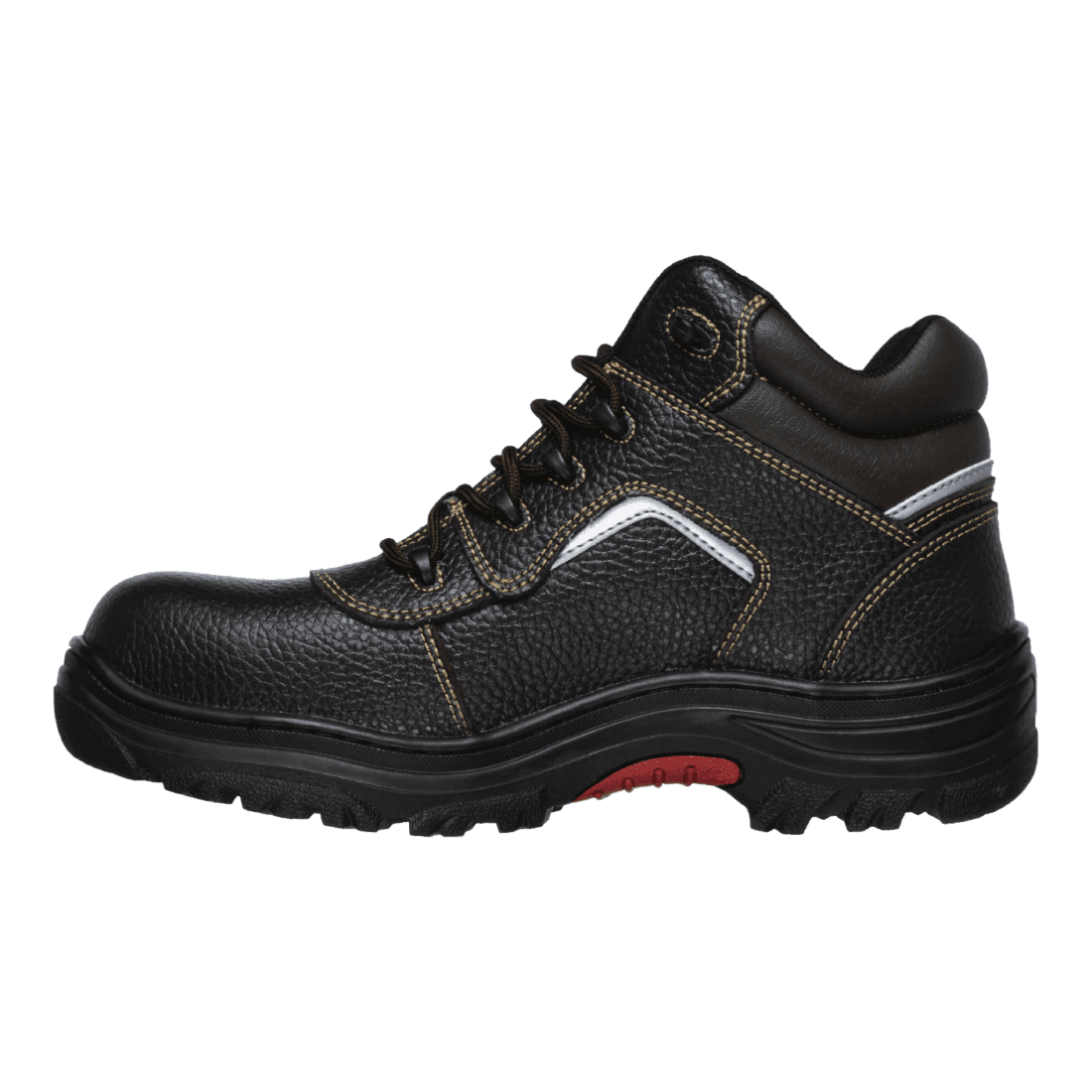 Skechers 77144brn_10 talla 42 zapato de cuero dielectrico punta composite cafe