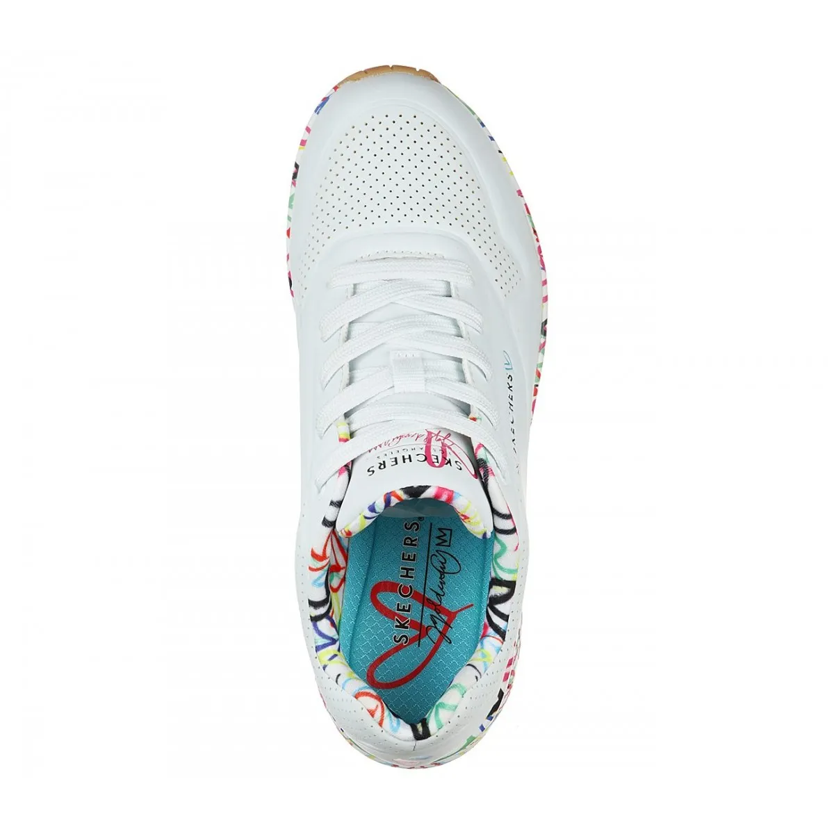 Skechers deportiva Uno Loving Love corazones mujer 155606