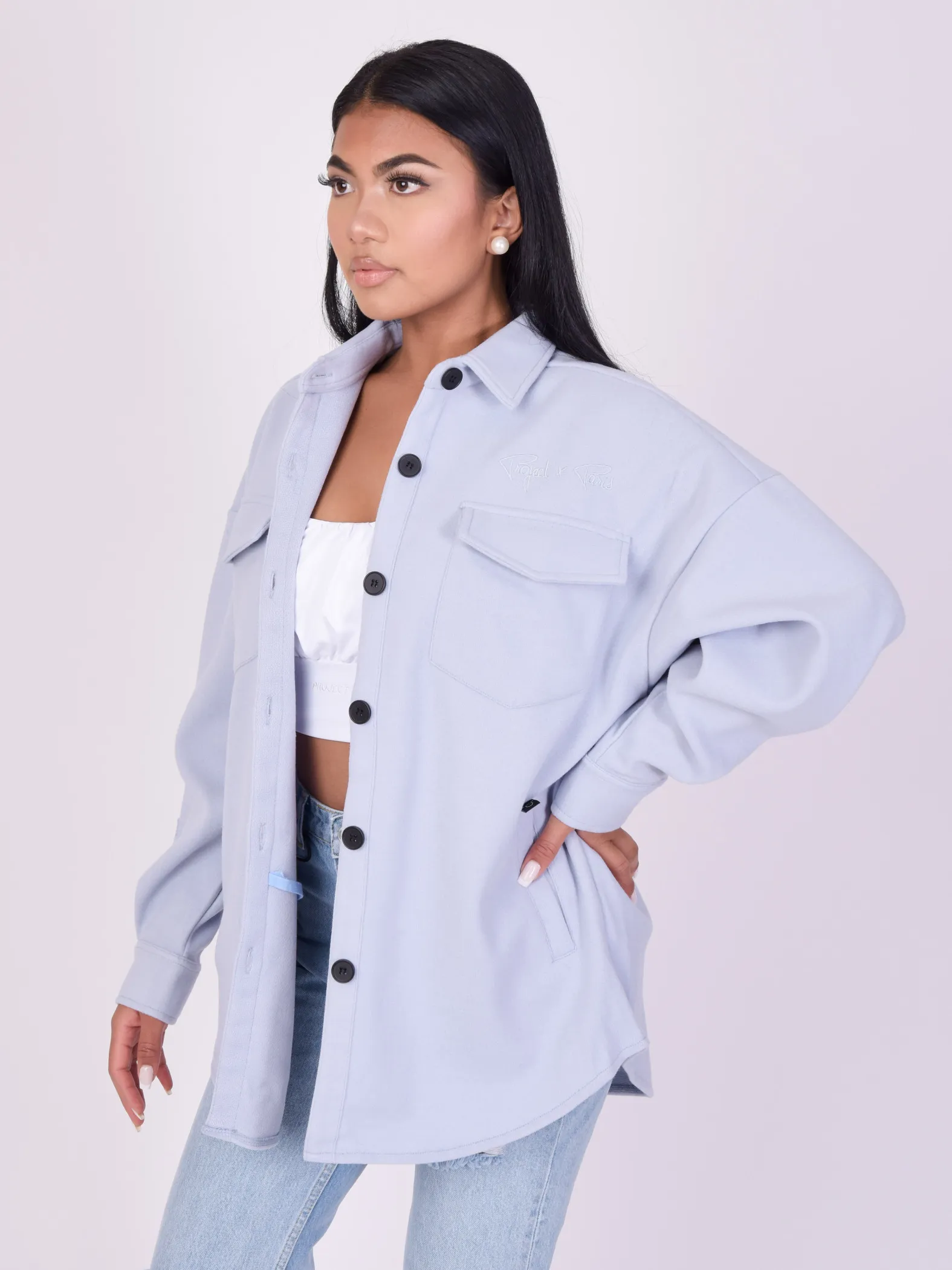 Sobrecamisa de mujer Essentials Project X Paris