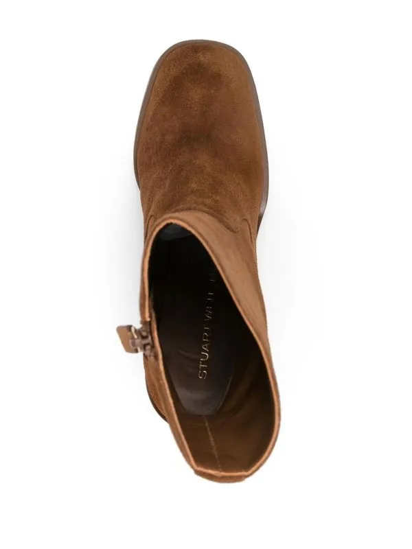 STUART WEITZMAN BOTINES  MARRóN