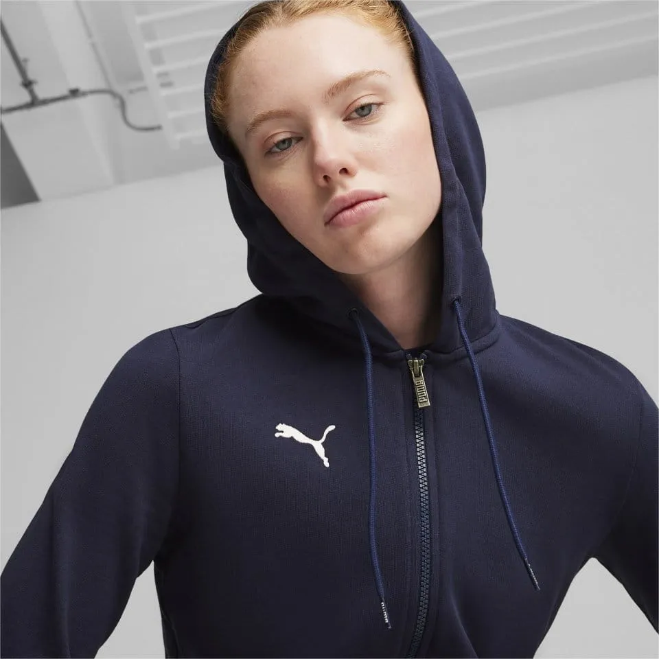 Sudadera con capucha Puma teamGOAL Casuals Hooded Jacket Wmn