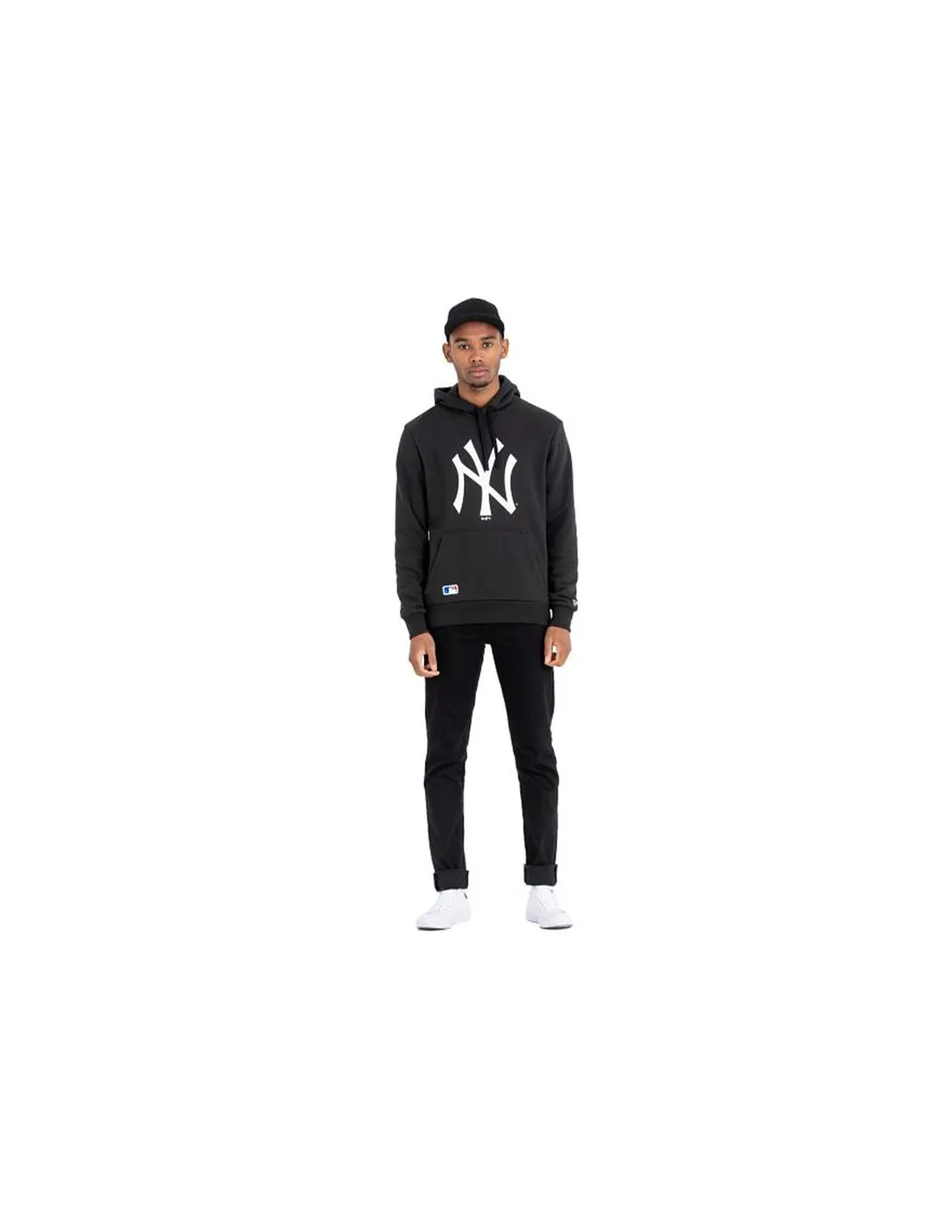 Sudadera New Era MLB Regular New York Yankees Black Hombre