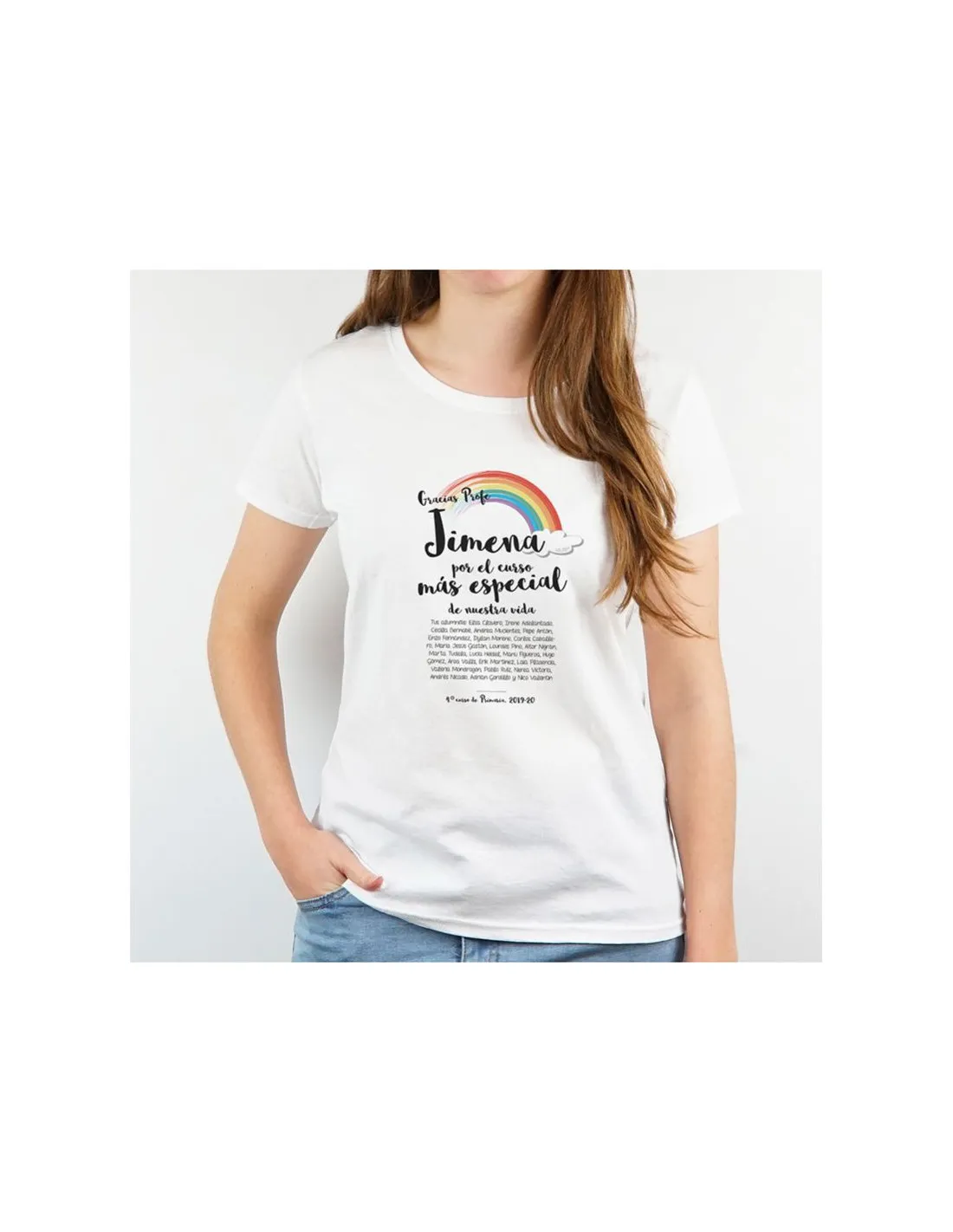Sudadera personalizada para mujer y hombre arcoiris Mi pipo