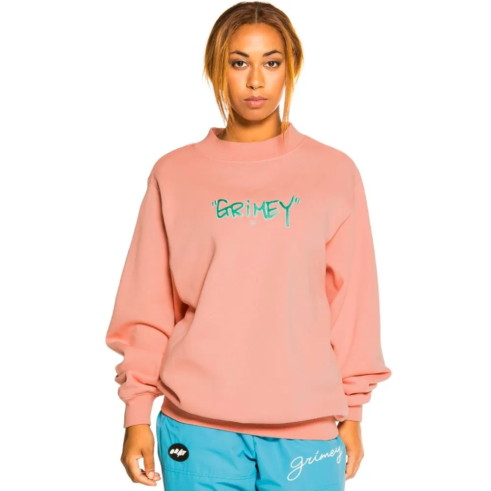 SUDADERA UNISEX GRIMEY "GEM CUTTING" CREWNECK  PINK | FALL 21