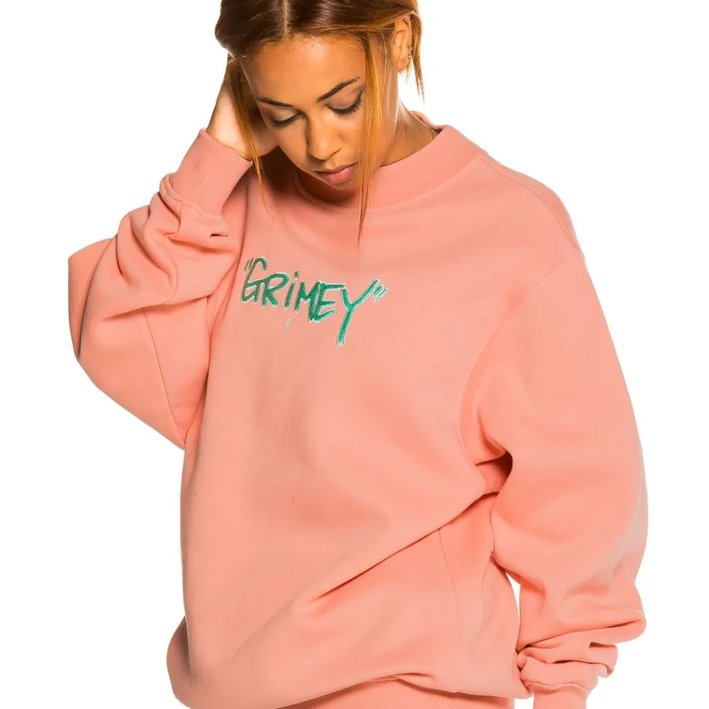 SUDADERA UNISEX GRIMEY "GEM CUTTING" CREWNECK  PINK | FALL 21
