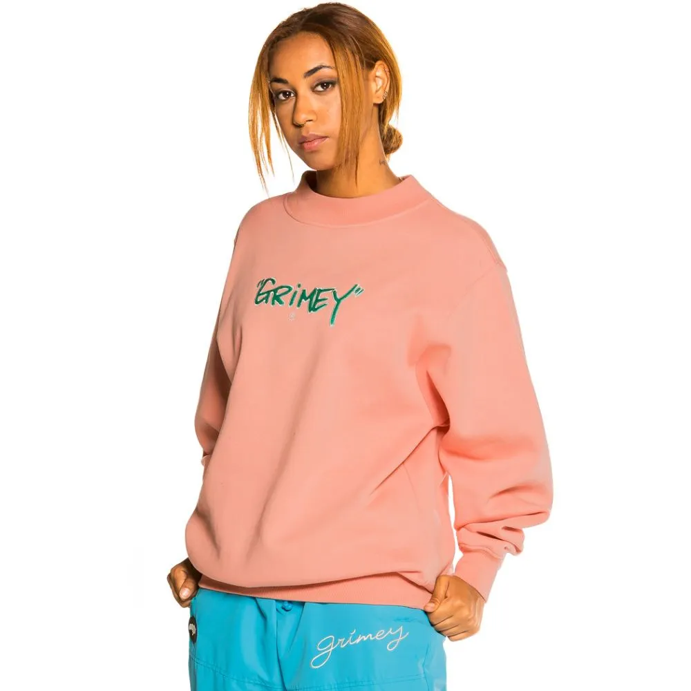 SUDADERA UNISEX GRIMEY "GEM CUTTING" CREWNECK  PINK | FALL 21