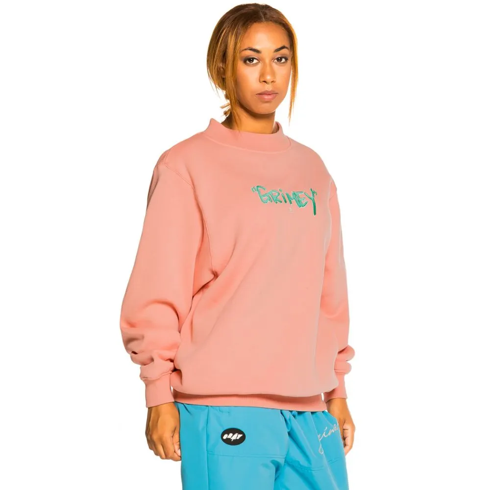 SUDADERA UNISEX GRIMEY "GEM CUTTING" CREWNECK  PINK | FALL 21