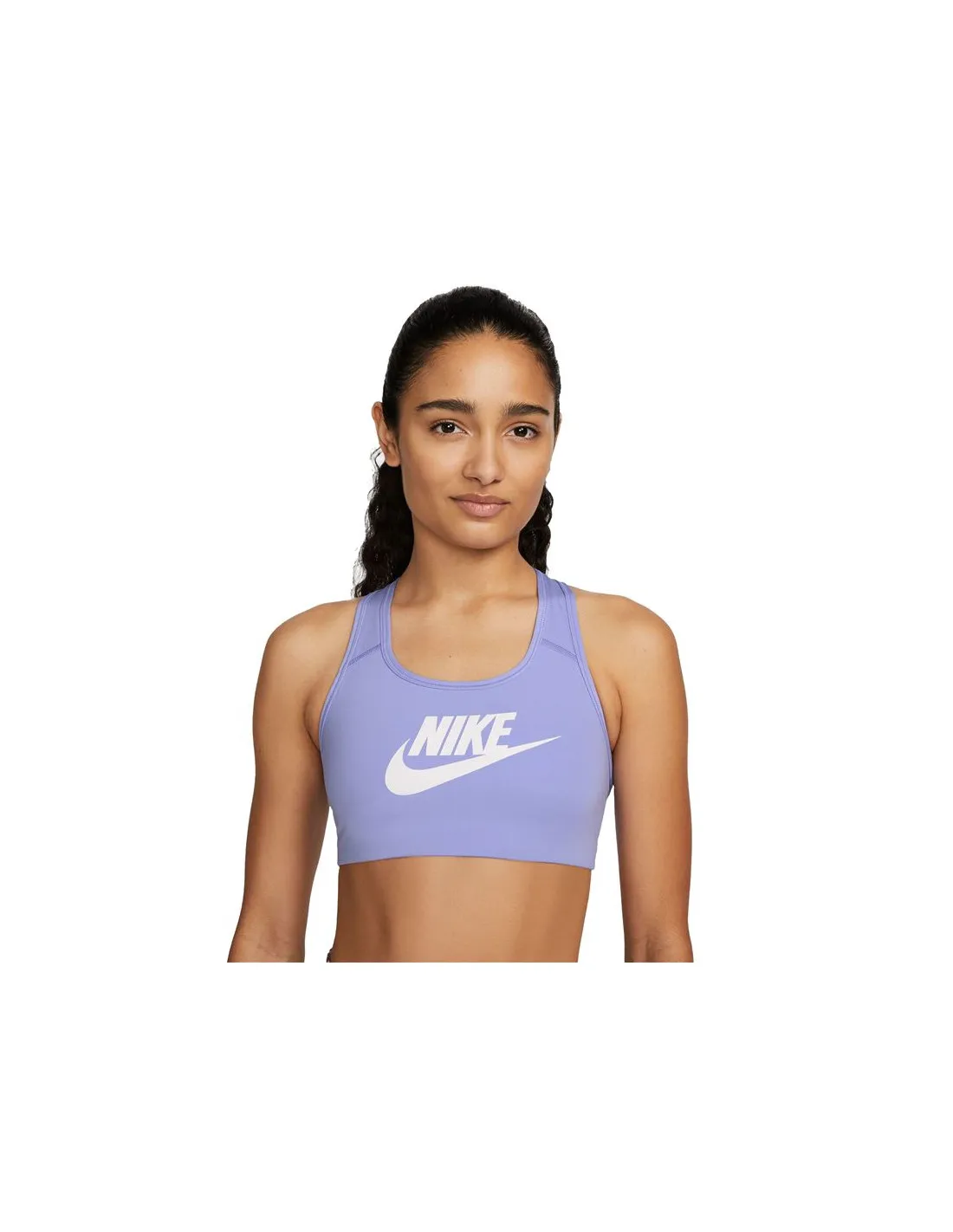 SUJETADOR DEPORTIVO NIKE DRIFIT SWOOSH MUJER PURPLE