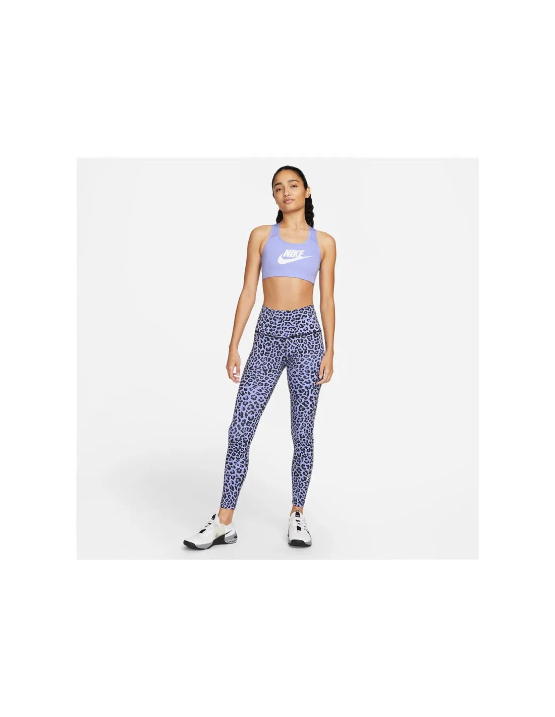 SUJETADOR DEPORTIVO NIKE DRIFIT SWOOSH MUJER PURPLE