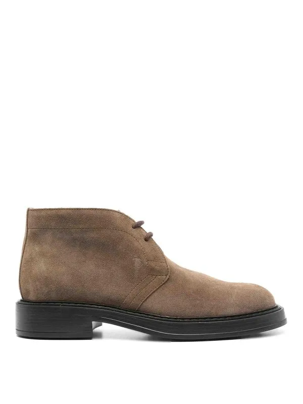 TOD'S BOTINES  NEGRO