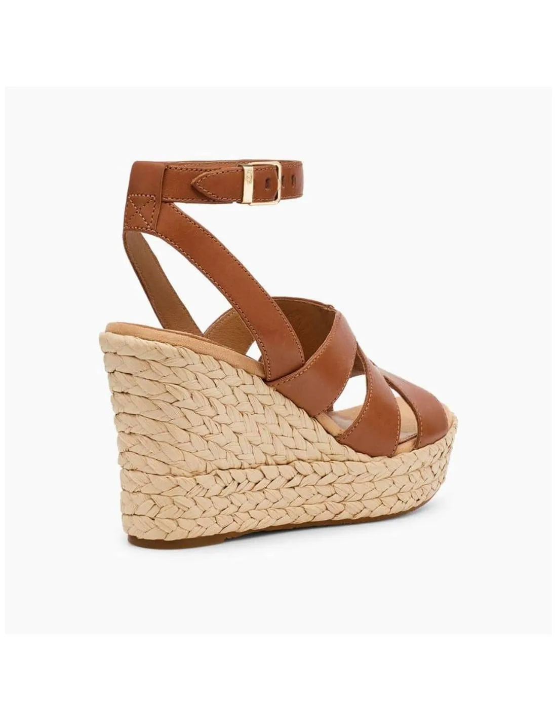 UGG  CUñA CAREENA PIEL CUERO
