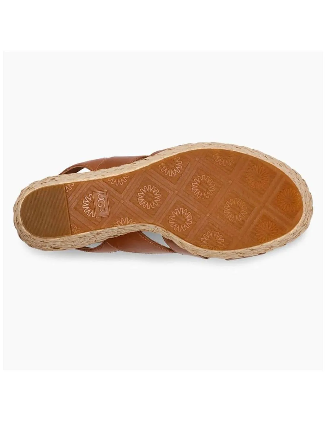 UGG  CUñA CAREENA PIEL CUERO