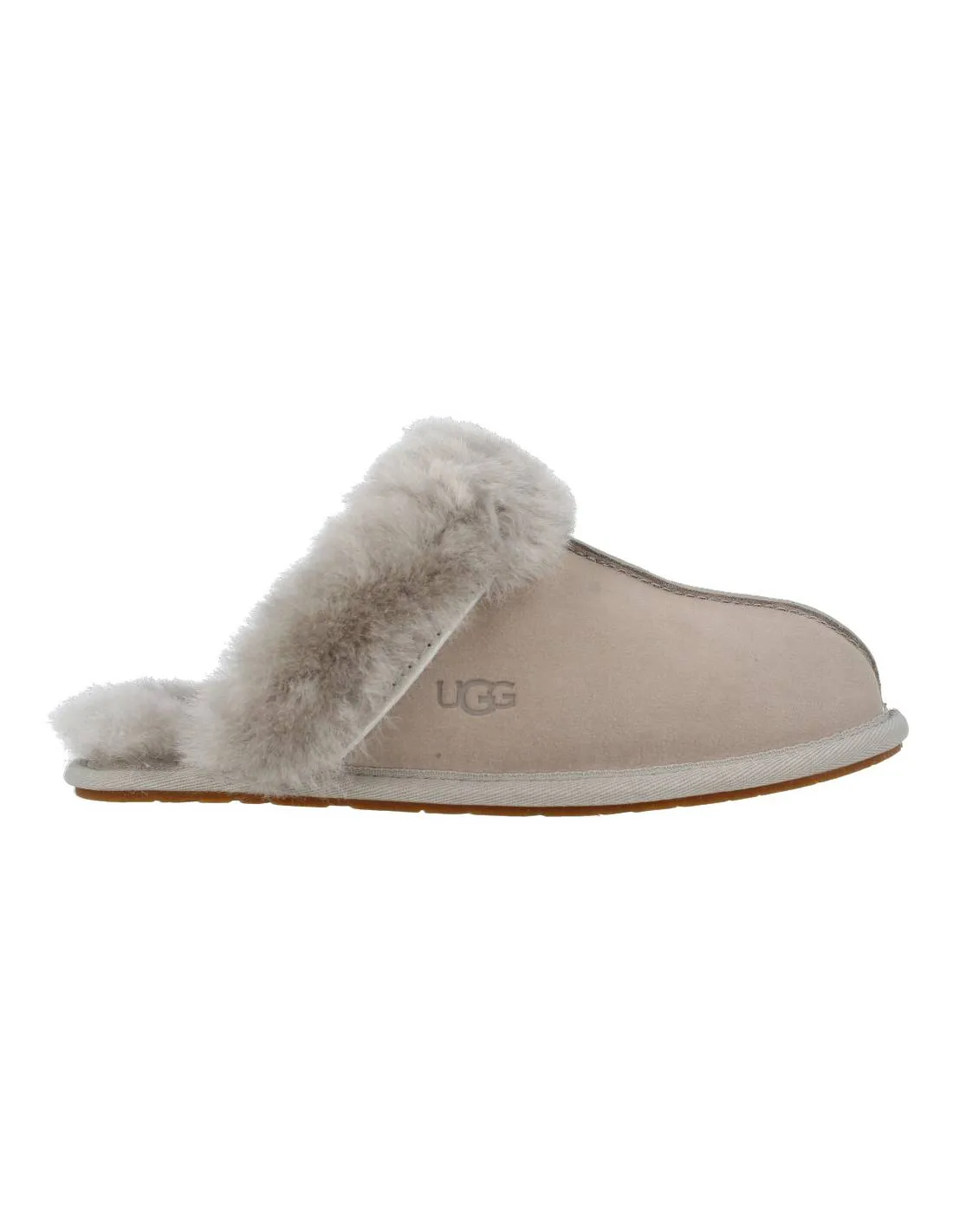 UGG  ZAPATILLAS CASA PIEL W SCUFFETTE II GRIS