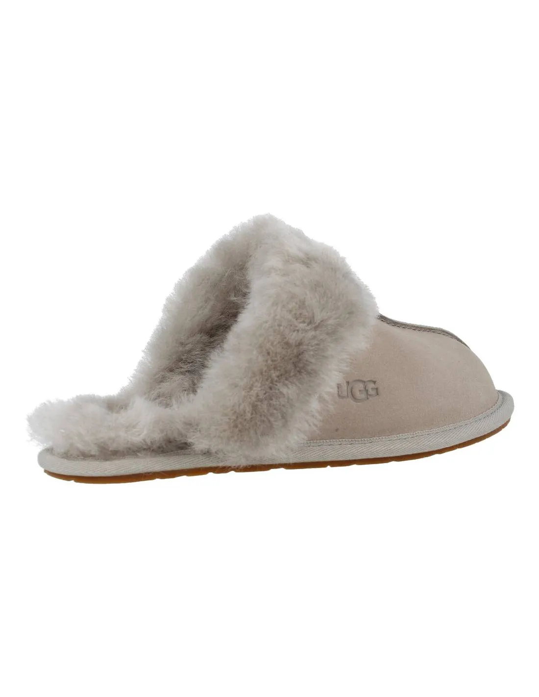 UGG  ZAPATILLAS CASA PIEL W SCUFFETTE II GRIS