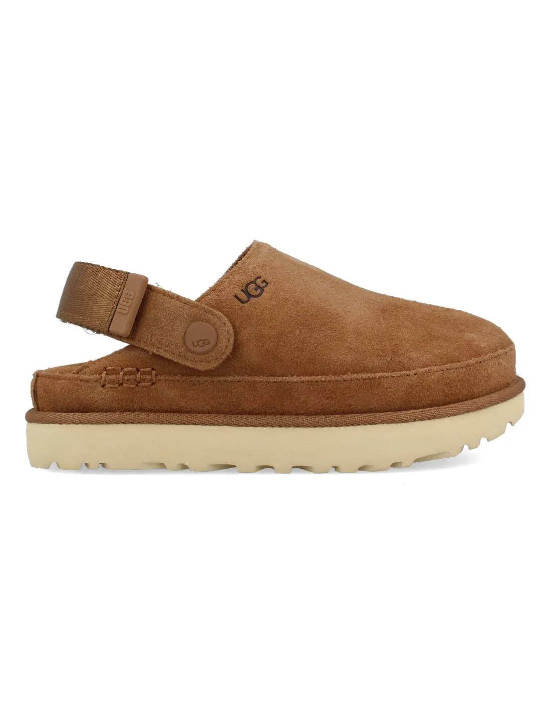 UGG  ZUECO PLATAFORMA GOLDENSTAR CHESTNUT