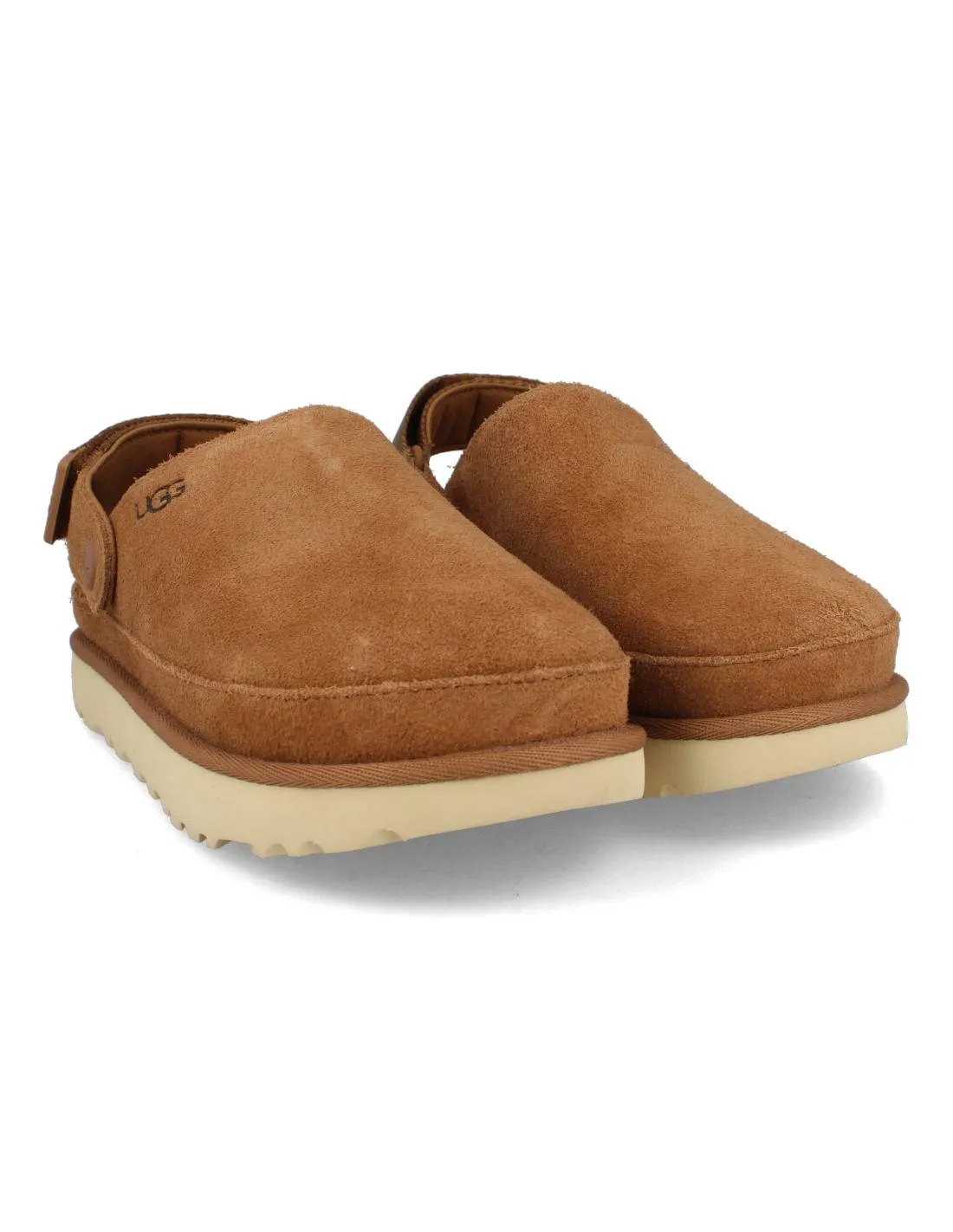 UGG  ZUECO PLATAFORMA GOLDENSTAR CHESTNUT
