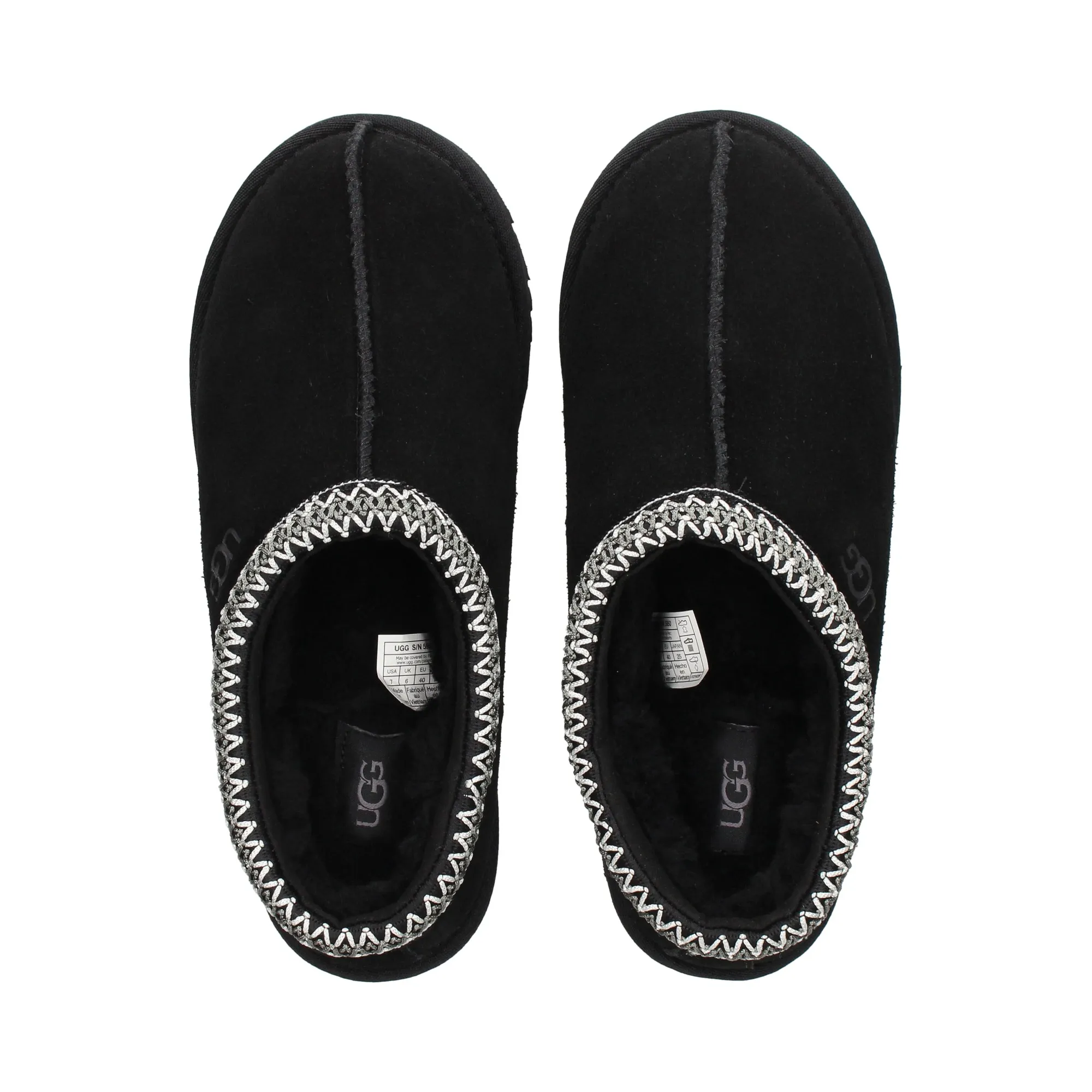 UGG Zuecos de hombre NEGRO