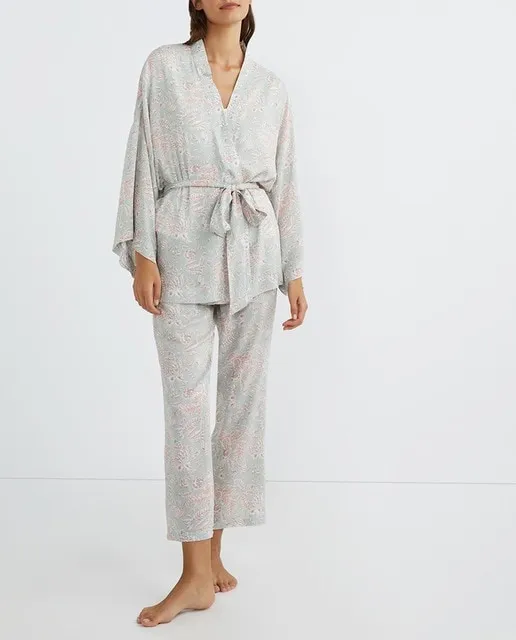 Unit Bata de mujer kimono viscosa