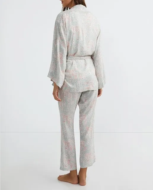 Unit Bata de mujer kimono viscosa